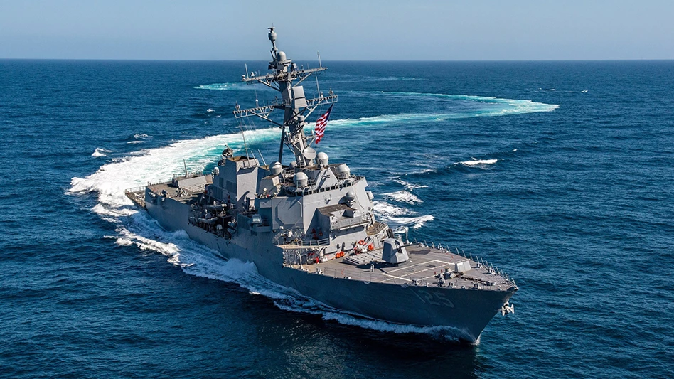 Arleigh Burke-class guided missile destroyer Jack H. Lucas (DDG 125), equipped with the SPY-6(V)1 radar, completed builder’s trials in Gulf of Mexico in April 2023.